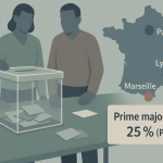 En direct — Municipales 2026 : dépouillement à Paris, Lyon et Marseille, que surveiller sous le régime PLM Salle de dépouillement électoral avec urnes et cartes de Paris Lyon Marseille en surimpression